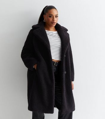 New look teddy coats best sale