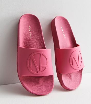 Womens sliders pink new arrivals