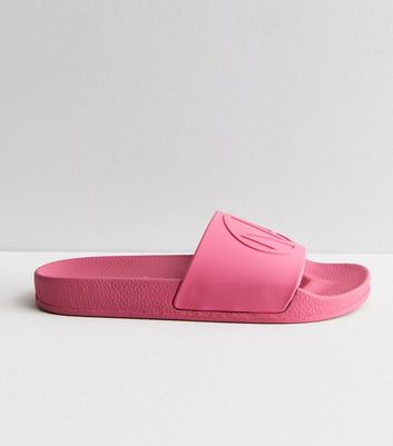 Gucci store pink sliders