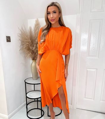 Newlook 2024 orange dress