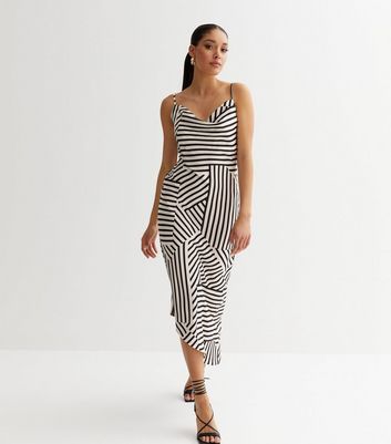 New look cowl outlet midi dress