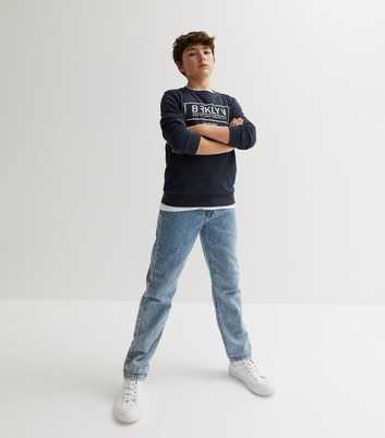 KIDS ONLY Pale Blue Acid Wash Baggy Fit Jeans