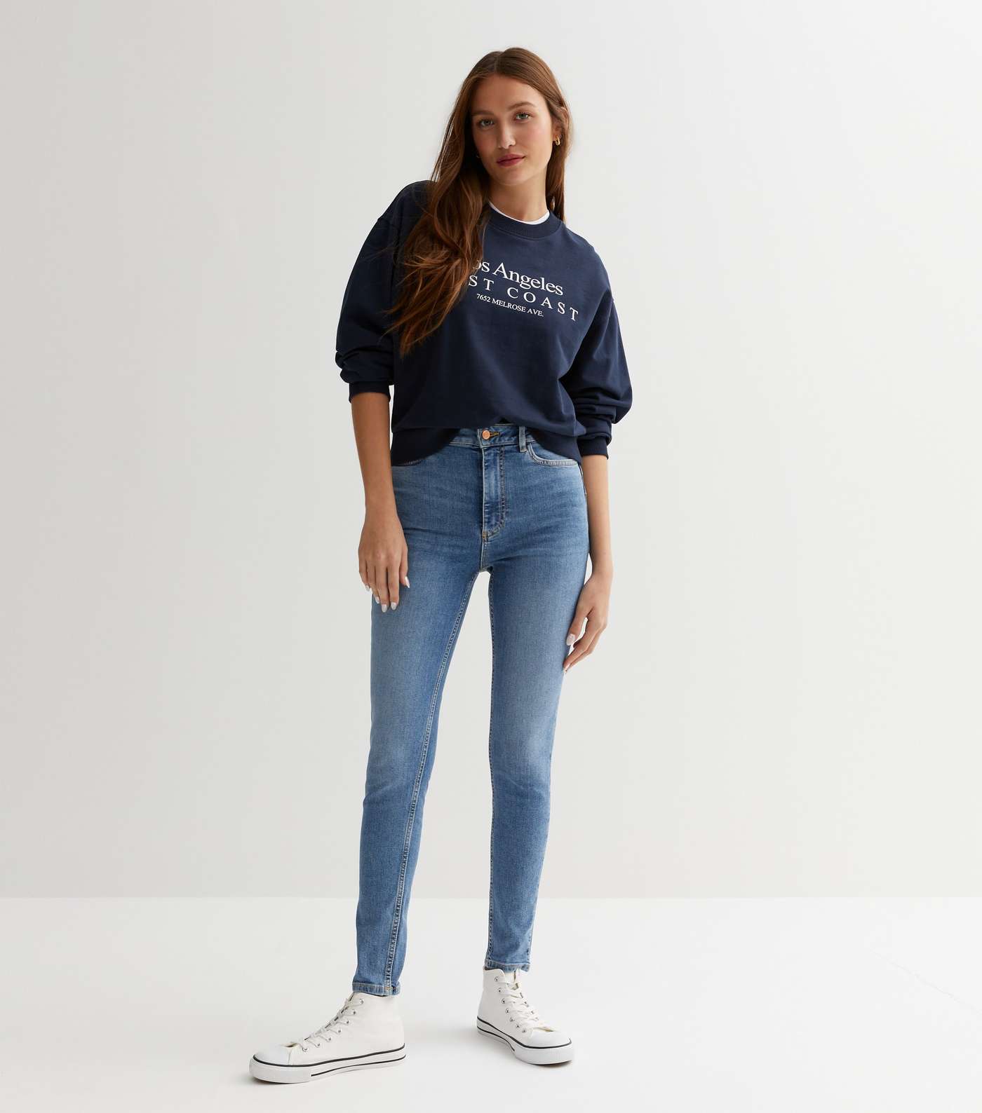 Blue Lift & Shape Jenna Skinny Jeans