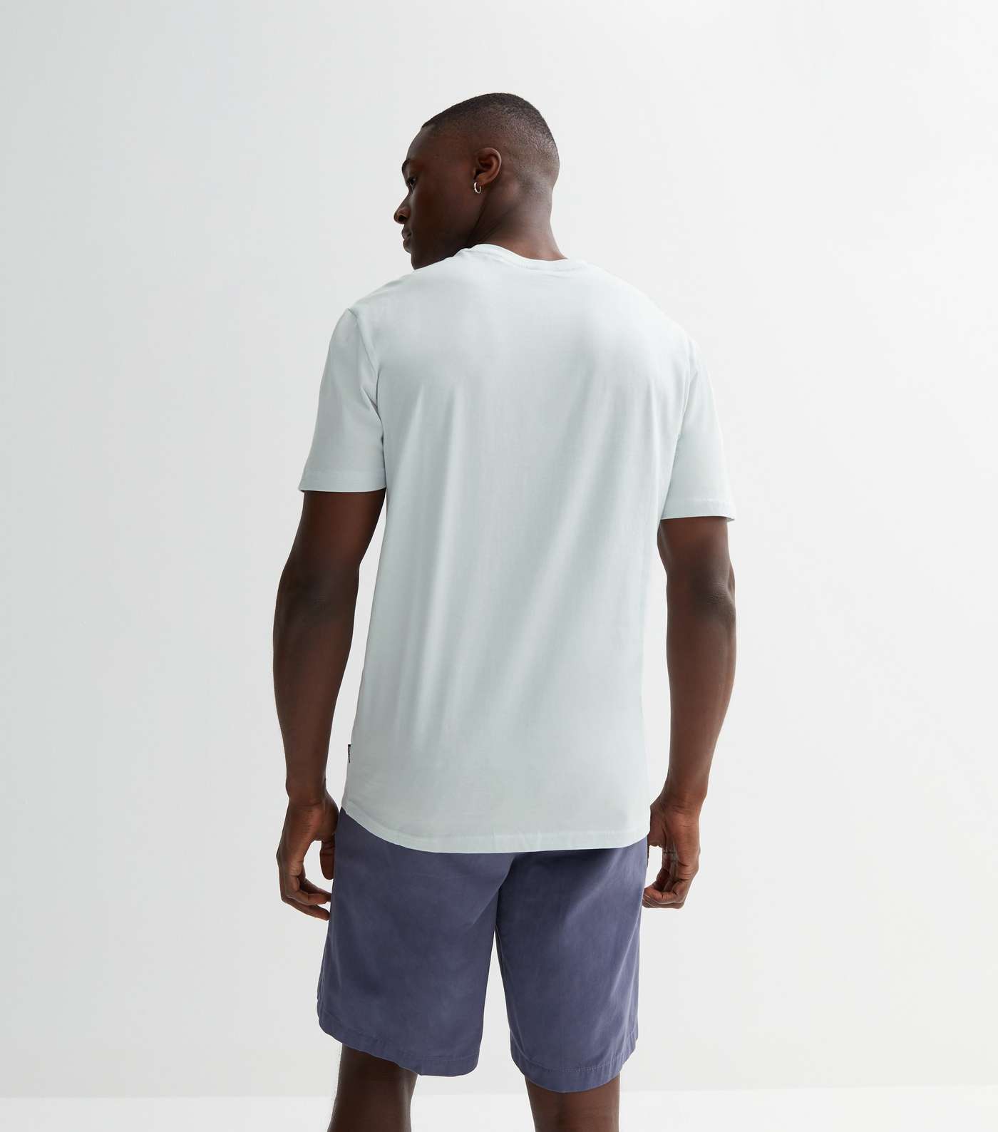 Only & Sons Pale Blue Endless Summer Logo T-Shirt Image 4