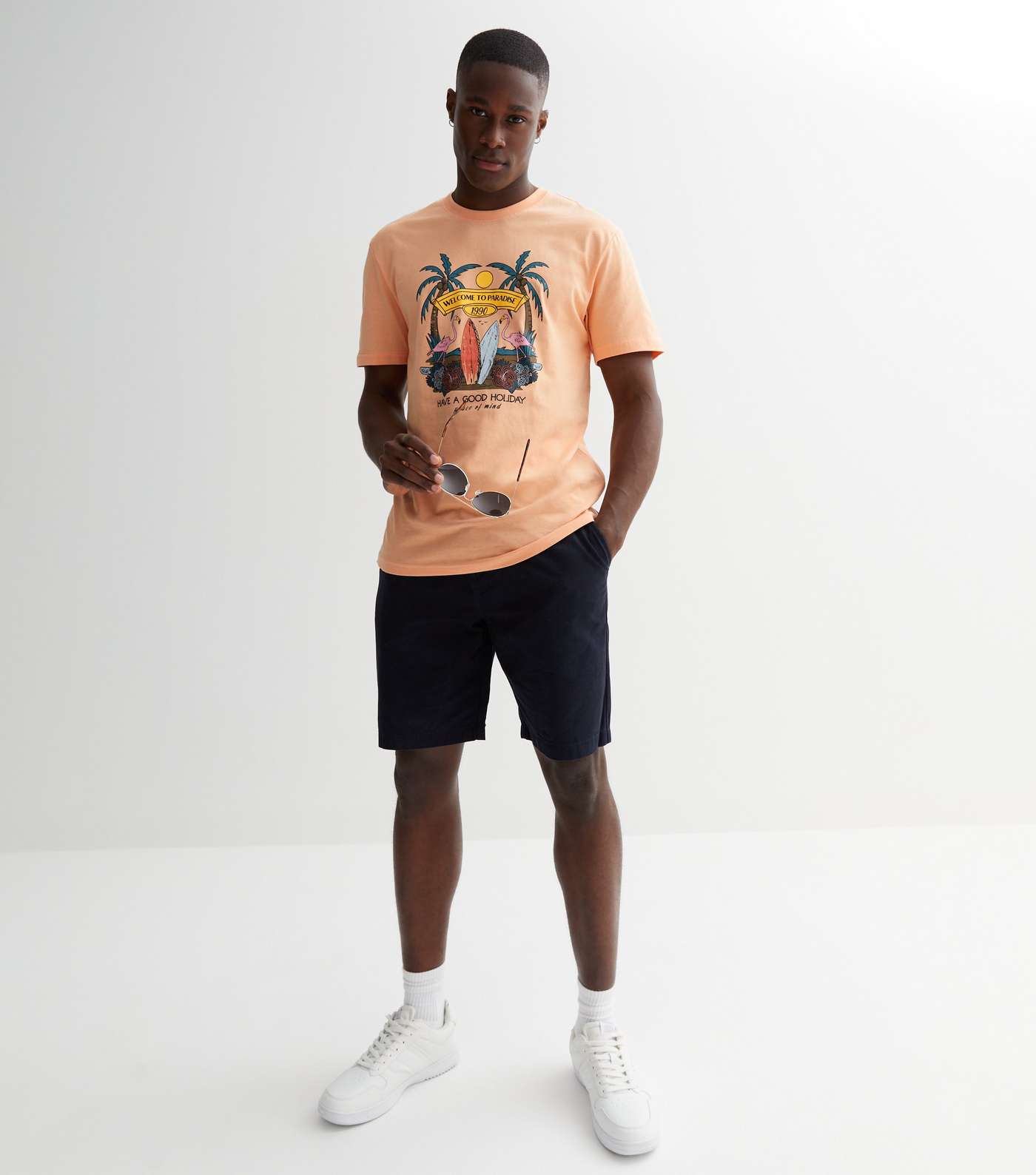 Only & Sons Paradise Logo T-Shirt Image 3