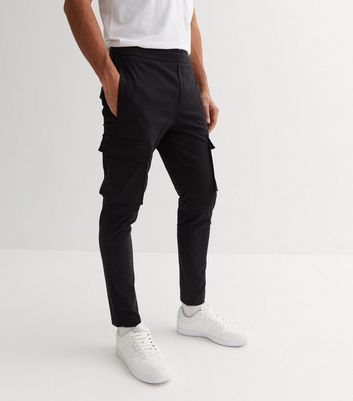 PLUS slim fit tapered cargo trousers | Trousers | SPF