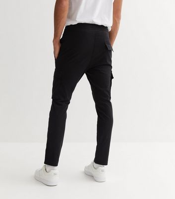 TOPMAN Skinny Cargo Pants in Black for Men | Lyst UK