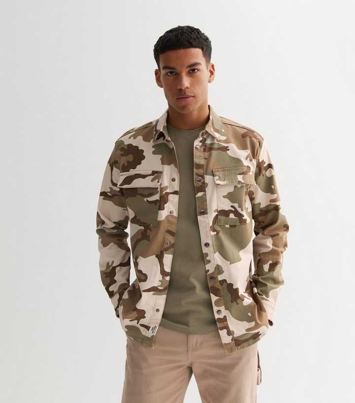 new look camo shirt