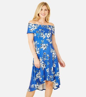 Bardot dip hem midi hot sale dress