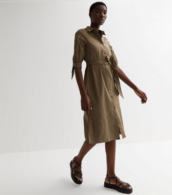 Mango cheap shirt dress