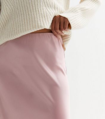 Baby pink midi clearance skirt