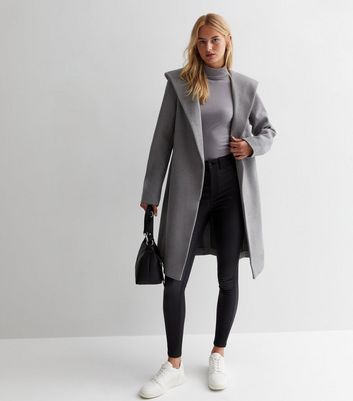 Hooded deals waterfall coat