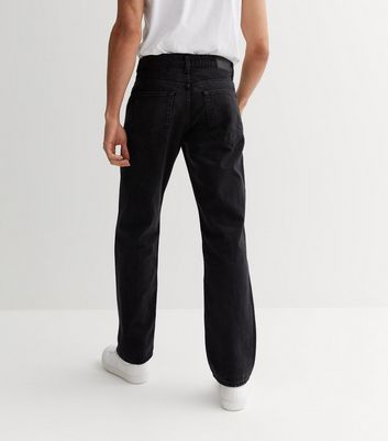 Jeans wide hot sale leg men