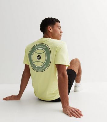 Only & Sons Light Green Tennis Club Logo T-Shirt