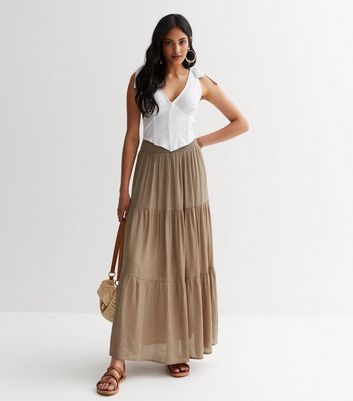 Tiered maxi skirt outlet quiz