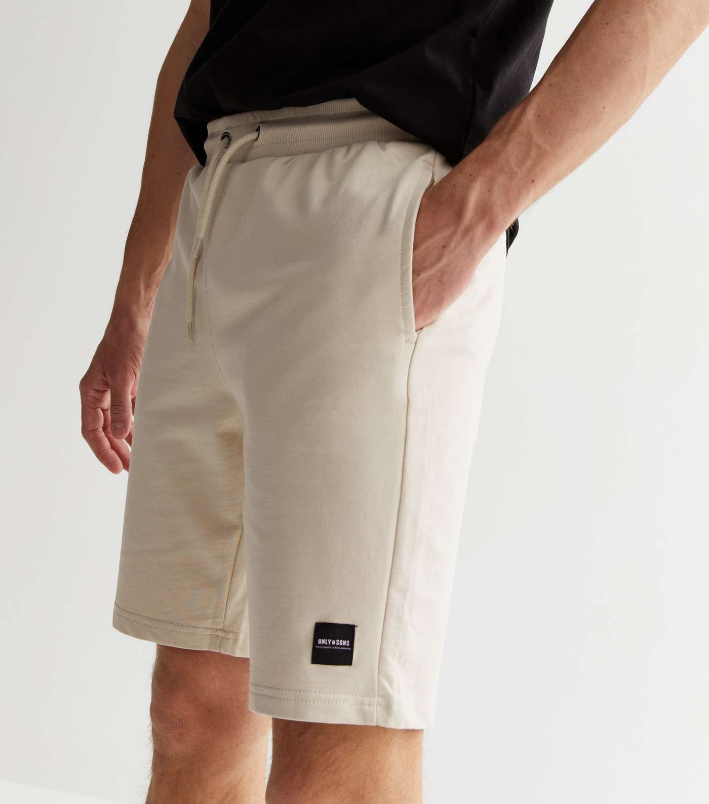 Only & Sons Stone Jersey Shorts Image 3