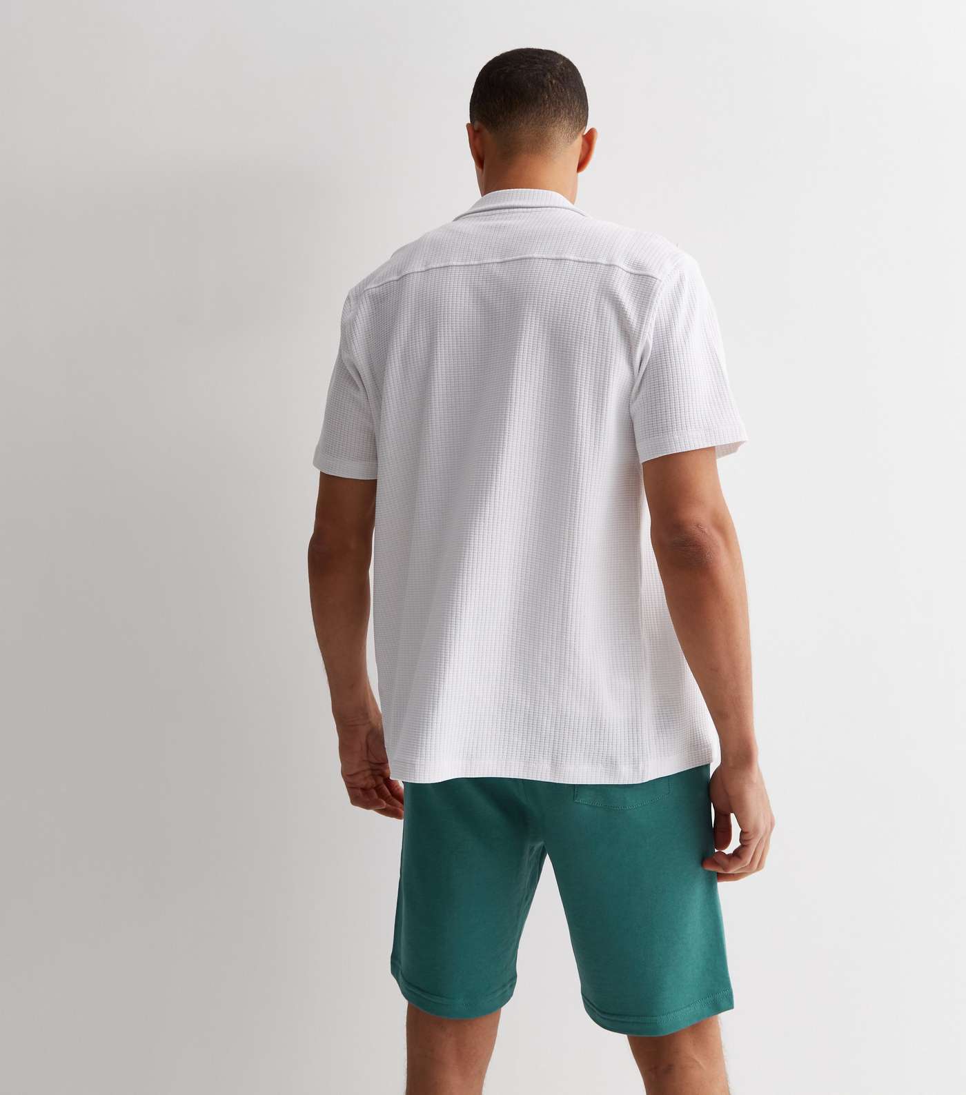 Only & Sons Teal Jersey Shorts Image 5