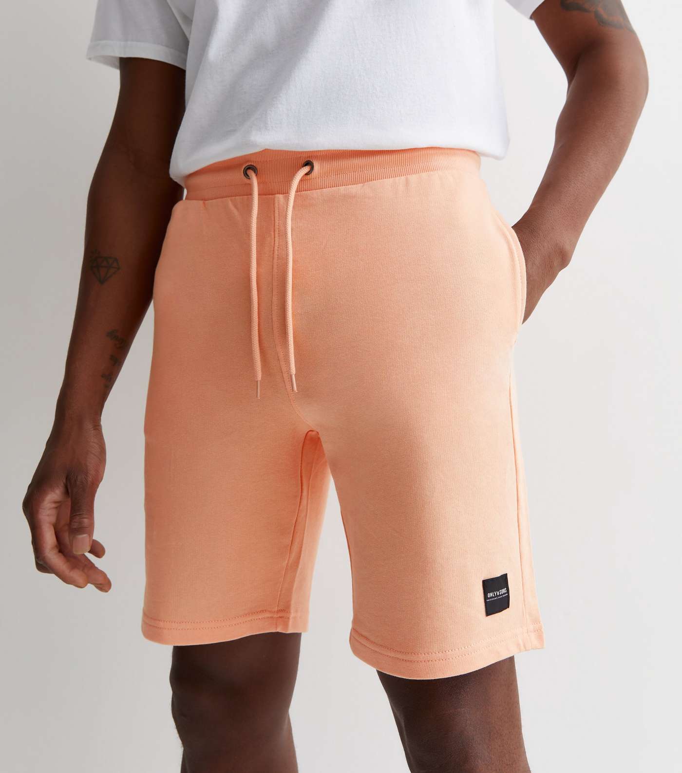 Only & Sons Coral Jersey Shorts Image 2