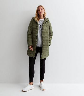 North face hot sale longline puffer