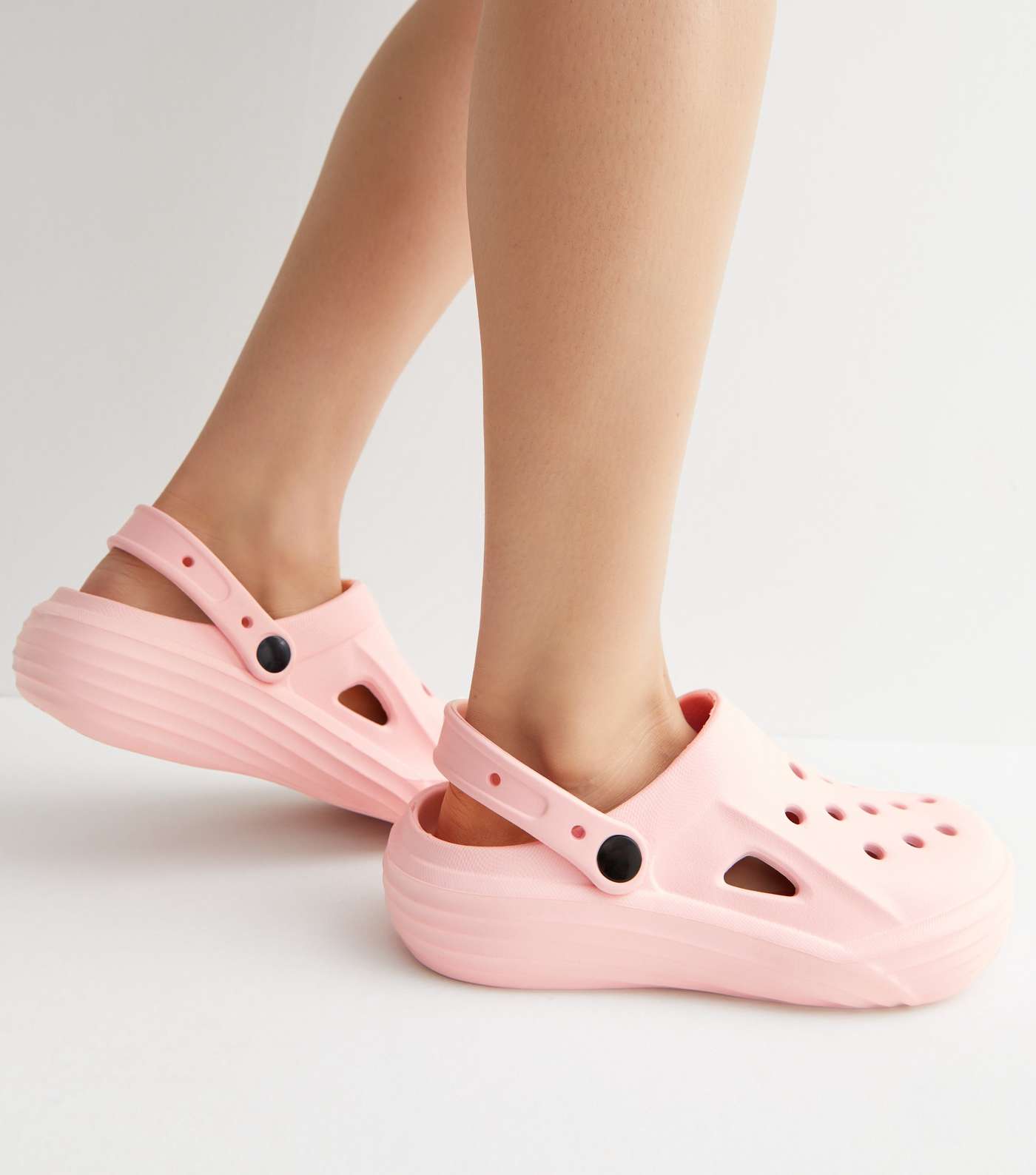 Pink Clog Sandals Image 5