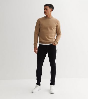 New look mens sales black jeans