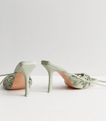 Mint high store heel shoes