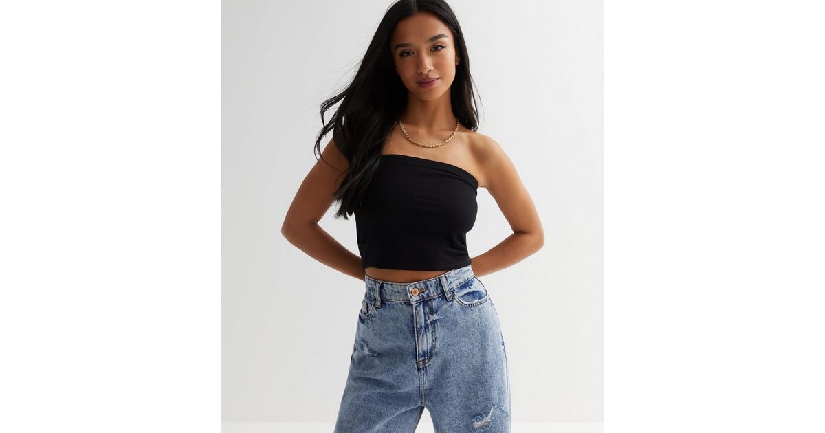 Zoya Basic Jersey Bandeau - Black main image 0