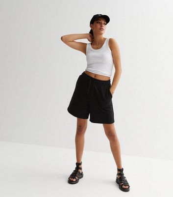 Womens jogger shorts long new arrivals