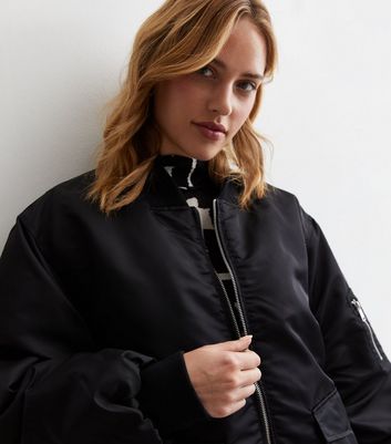 Black womens clearance bomber