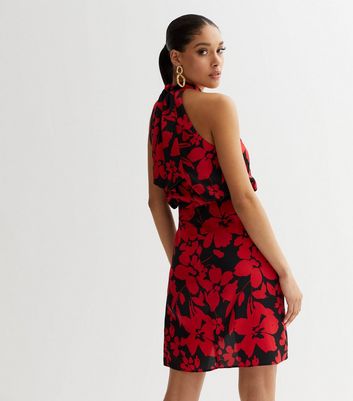 New look store halter neck dress