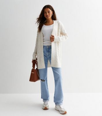 Petite 2025 cream cardigan