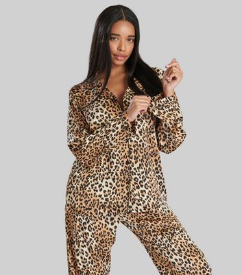 New look leopard pjs sale