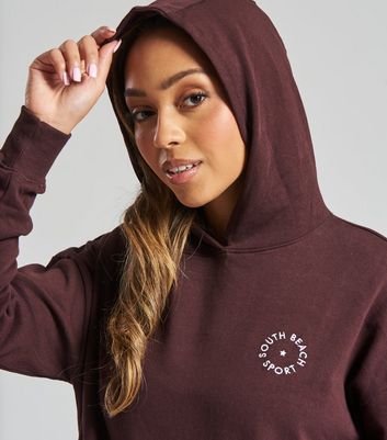 Obey olde rose outlet maroon hoodie