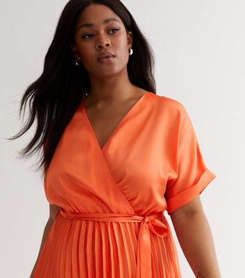 New look coral on sale dress