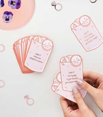Rose Gold Drink If Hen Party Card Game