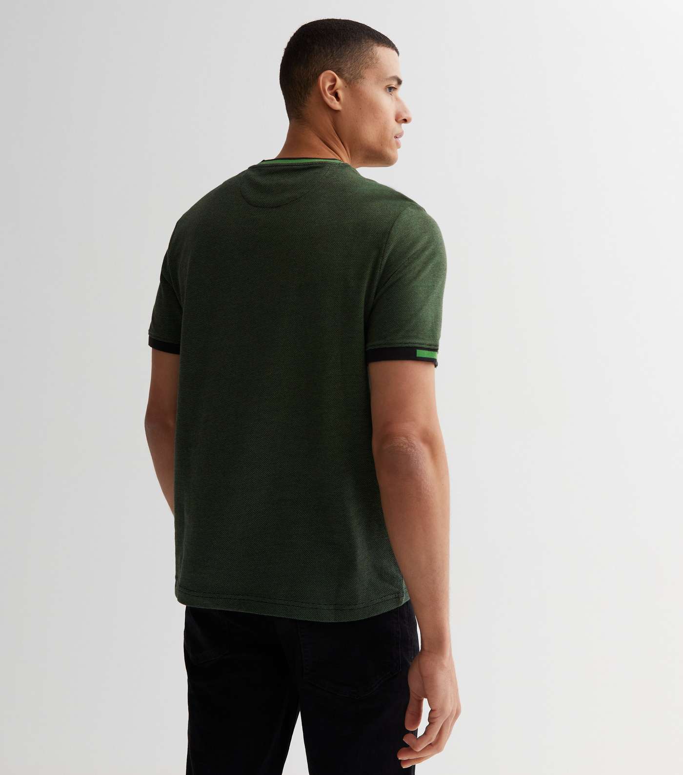 Farah Dark Green Short Sleeve T-Shirt Image 4