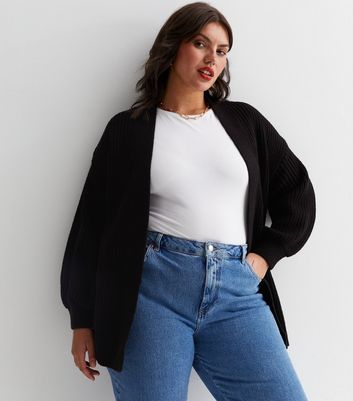 New look black boyfriend on sale cardigan