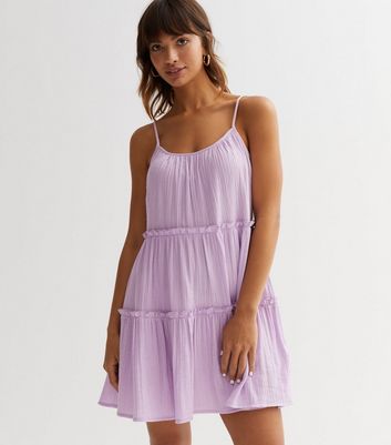 New look lilac on sale dress