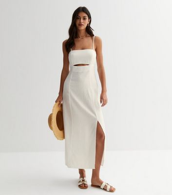 Cream going clearance out dress