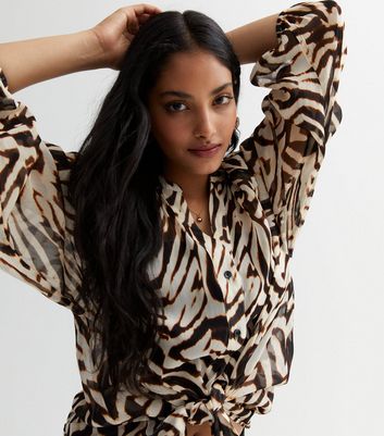 New look 2025 leopard print blouse