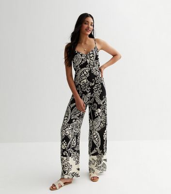 Paisley jumpsuit hot sale