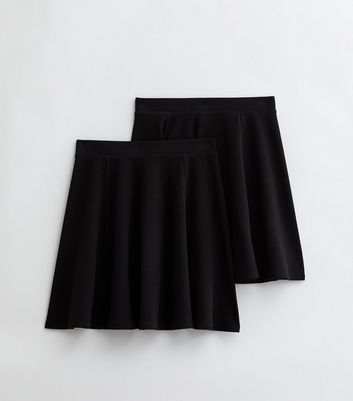 Buy black outlet skater skirt