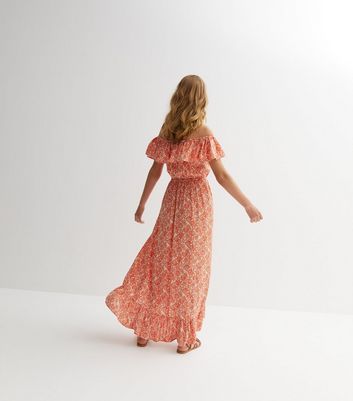 Hanalei Frill Dress - Pollen