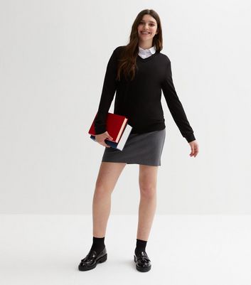 New look black deals school jumper