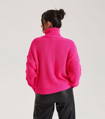 Fluro pink cheap jumper