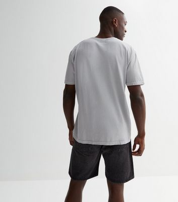 Men's Jack & Jones Black Denim Shorts New Look