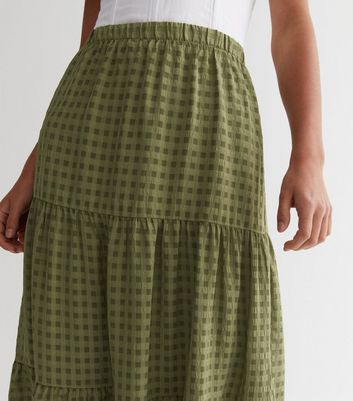 Elasticated waist midi deals skirts