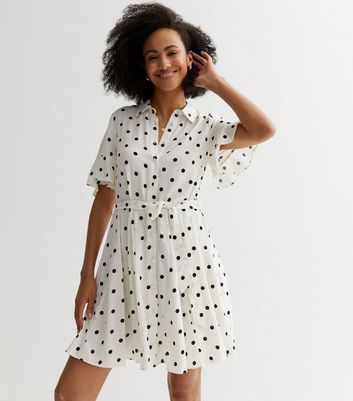 White shirt dress cheap new look