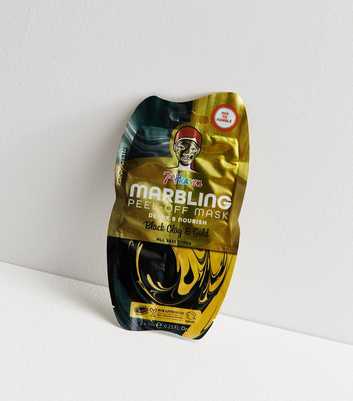 7th Heaven Yellow Marbling Peel Off Face Mask