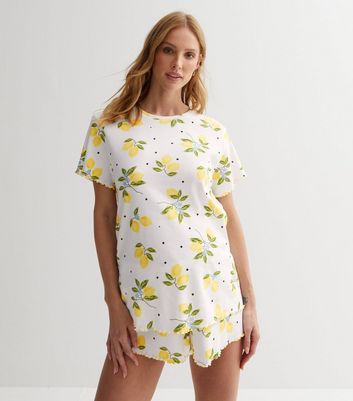 Lemon print shop maternity dress